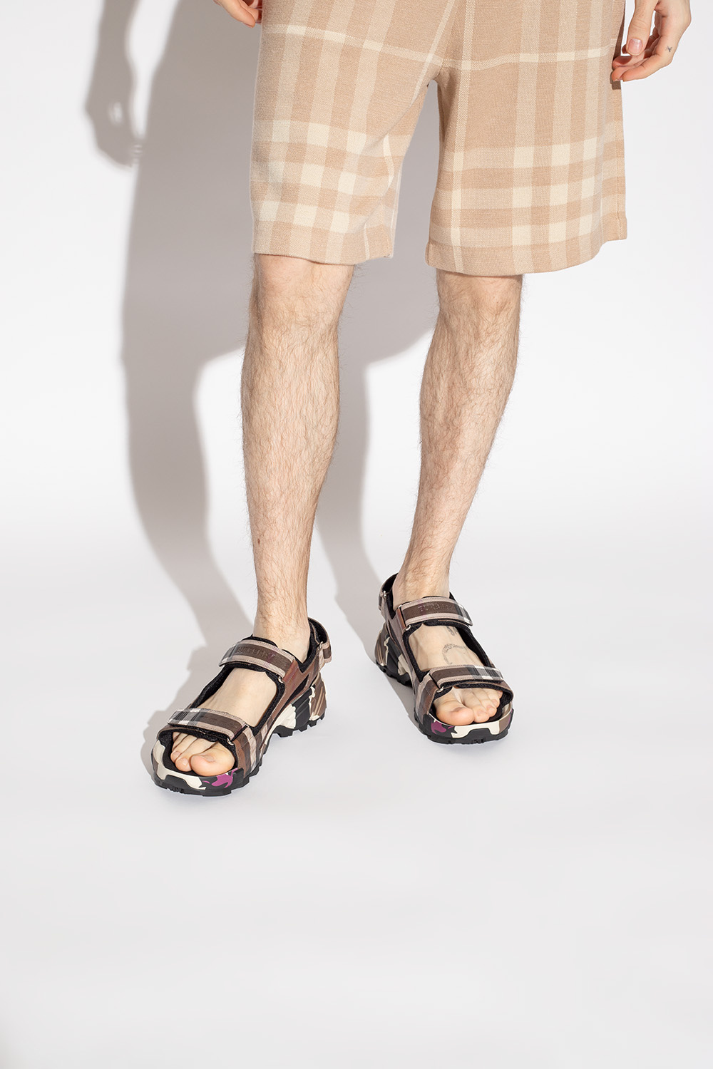 Burberry mens outlet sandals